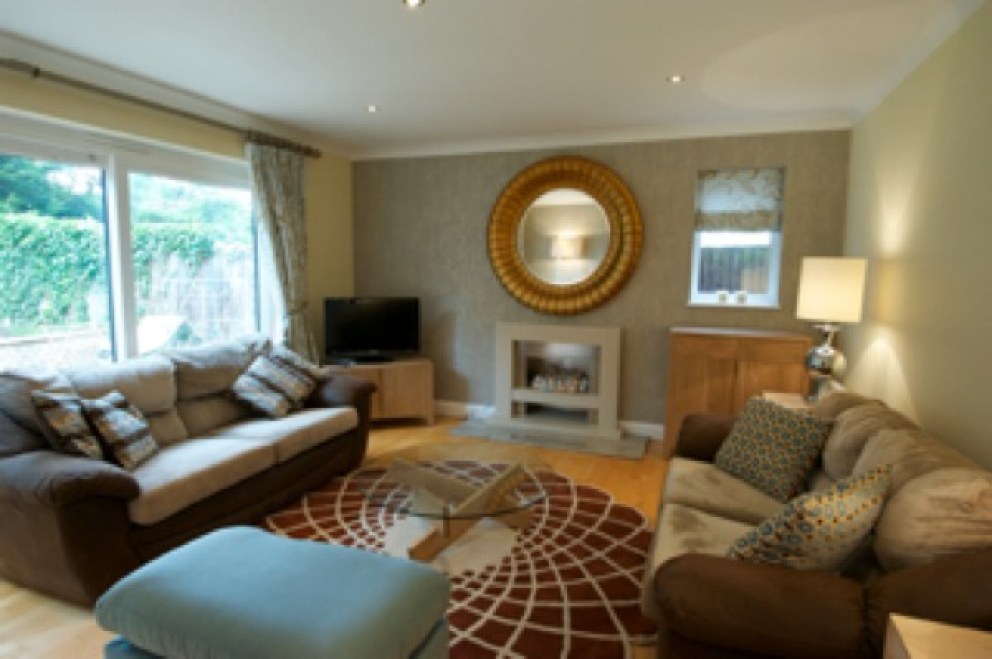 Bromley House renovation | Living room feature wall  | Interior Designers